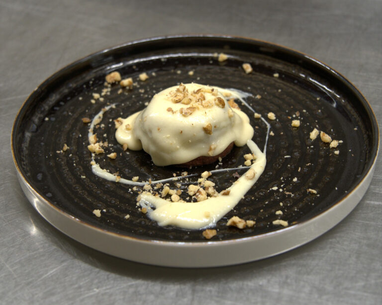 Tortino radicchio e formaggi